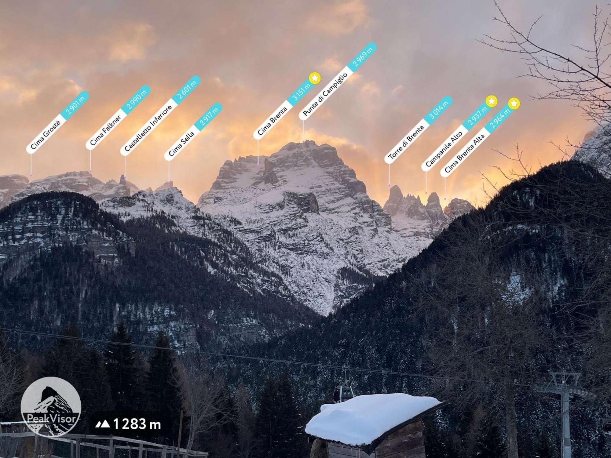 Villa Alpina Campiglio มาดอนนาดีกัมปิโญ ภายนอก รูปภาพ
